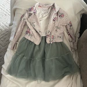 Tulle dress & jacket set (XXS 4/5)